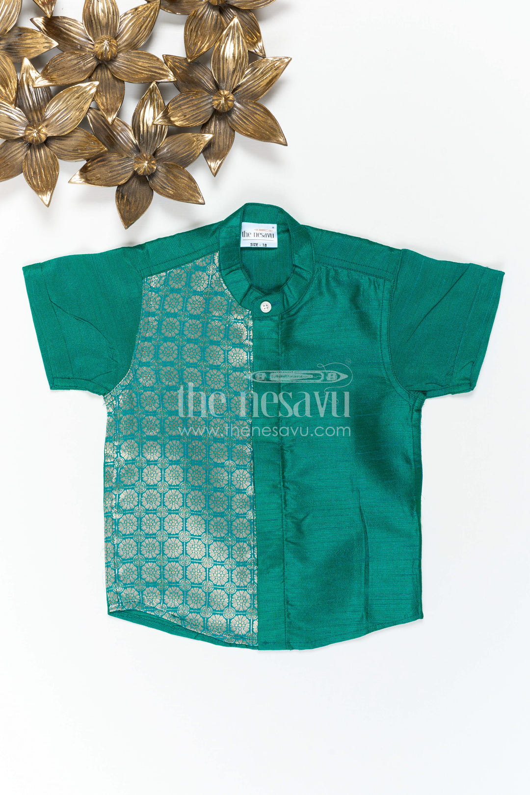 Boys Silk Shirt for Wedding Functions and Cultural Occasions