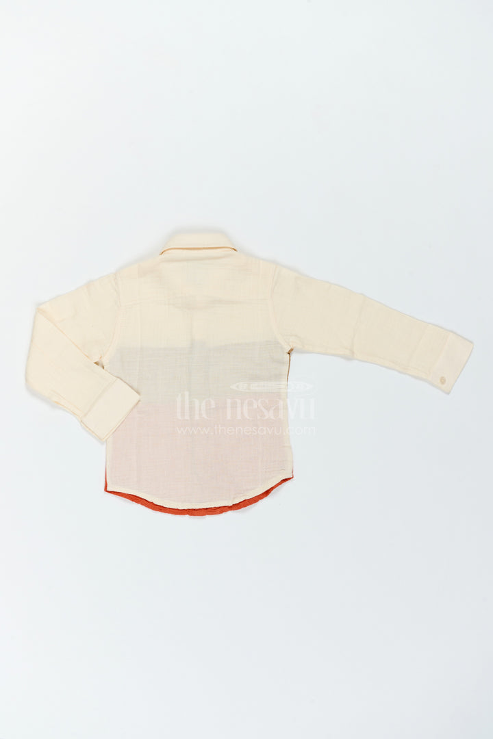 Boys Muslin Shirt for Celebrations Family Dinners and Smart Outings