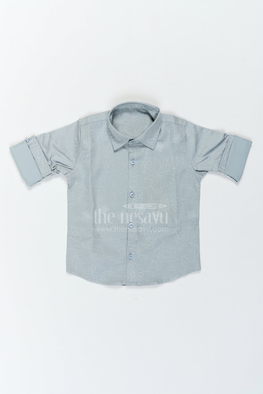 Boys Floral Shirt for Birthday Outings Family Events and Weekend Dressing