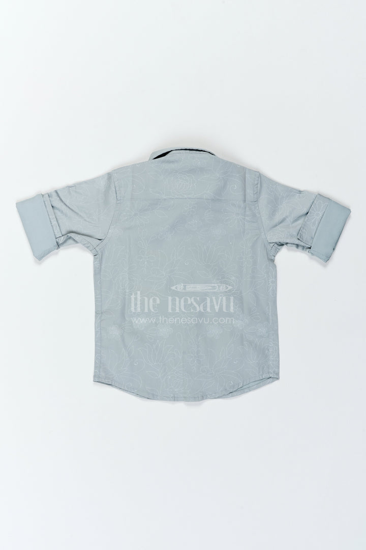 Boys Floral Shirt for Birthday Outings Family Events and Weekend Dressing