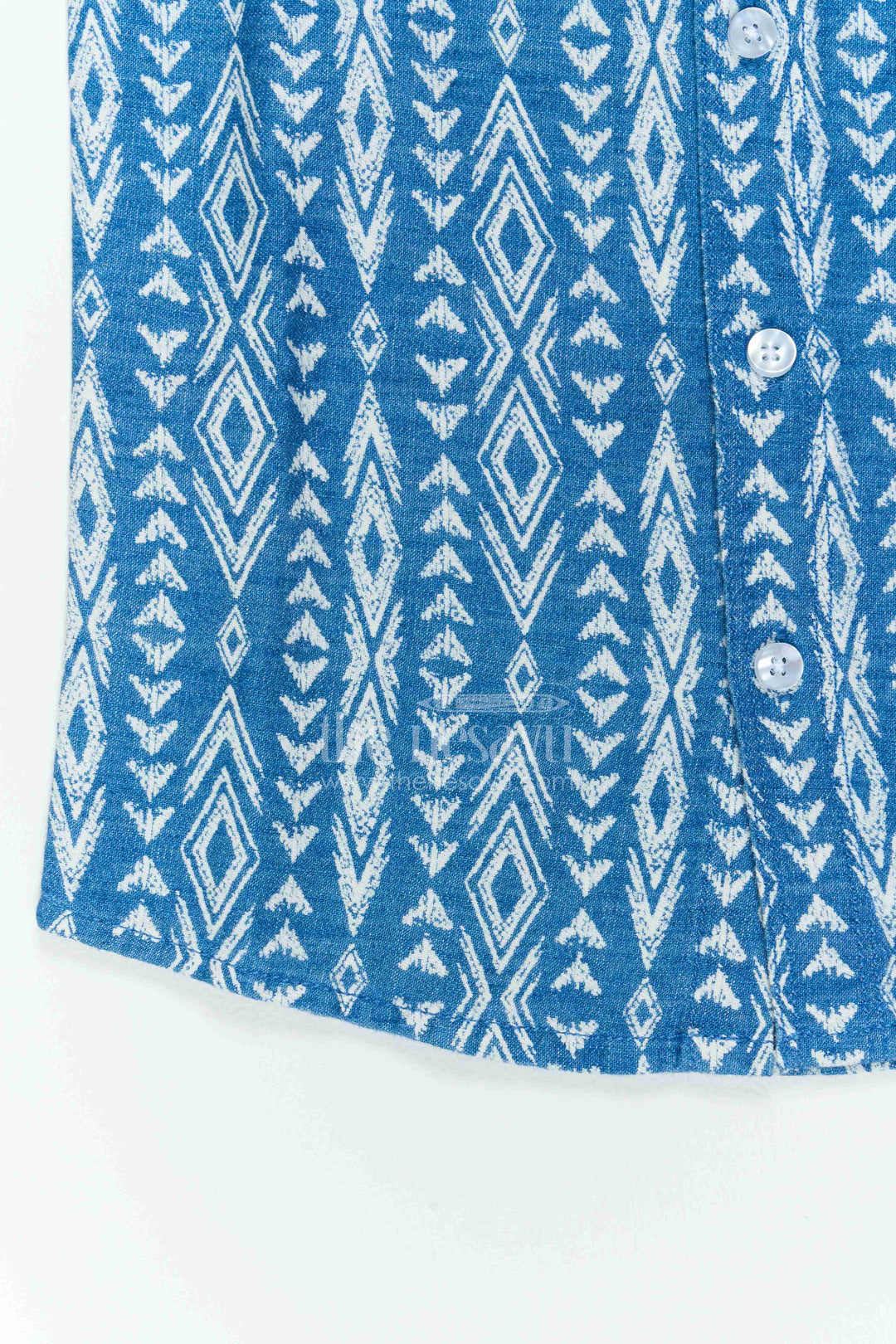 Boys Geometric Print Shirt for Festive Lunches Travel and Weekend Occasions