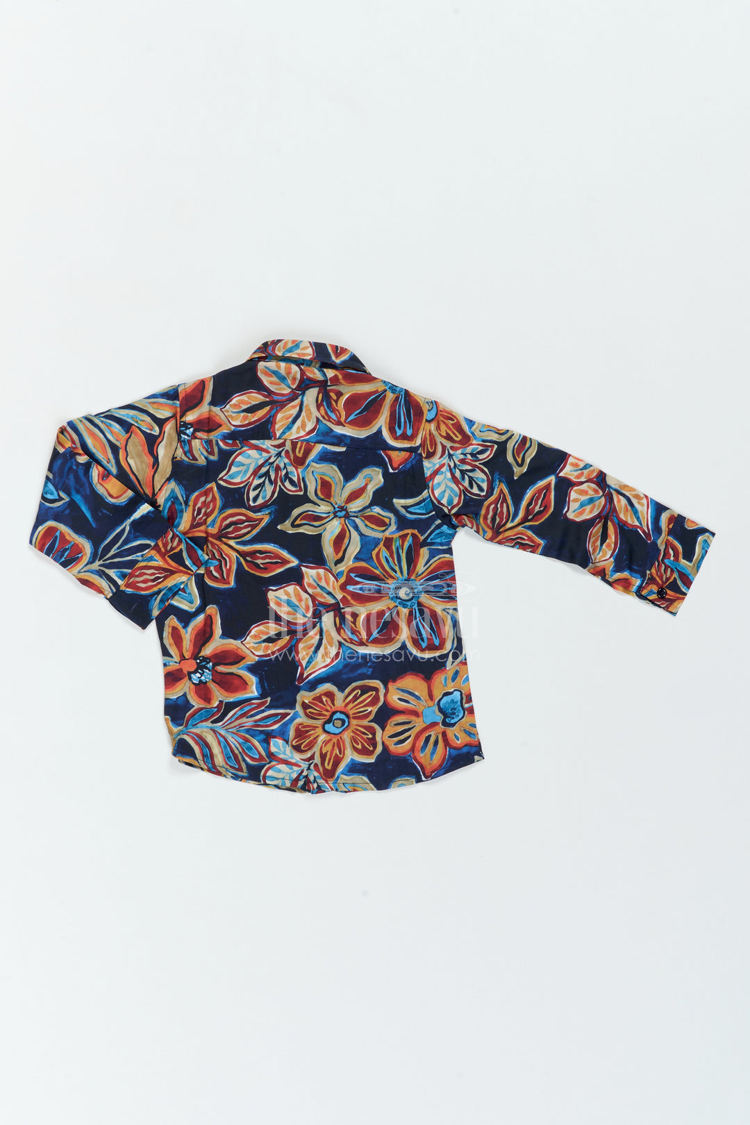Boys Floral Print Shirt for Birthdays Parties and Family Celebrations