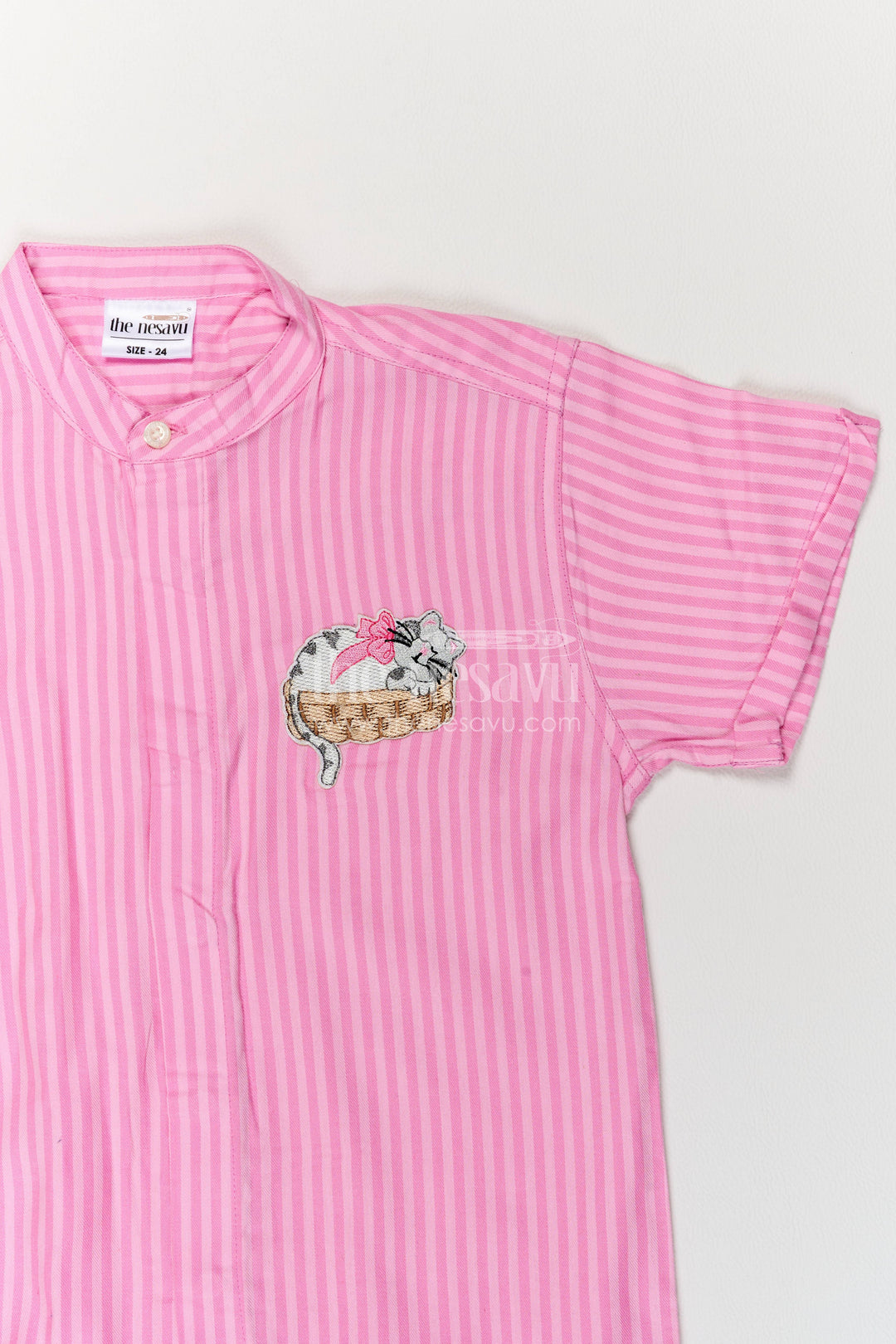 Boys Shirt for Kids in Pink with an Occasion Ready Finish