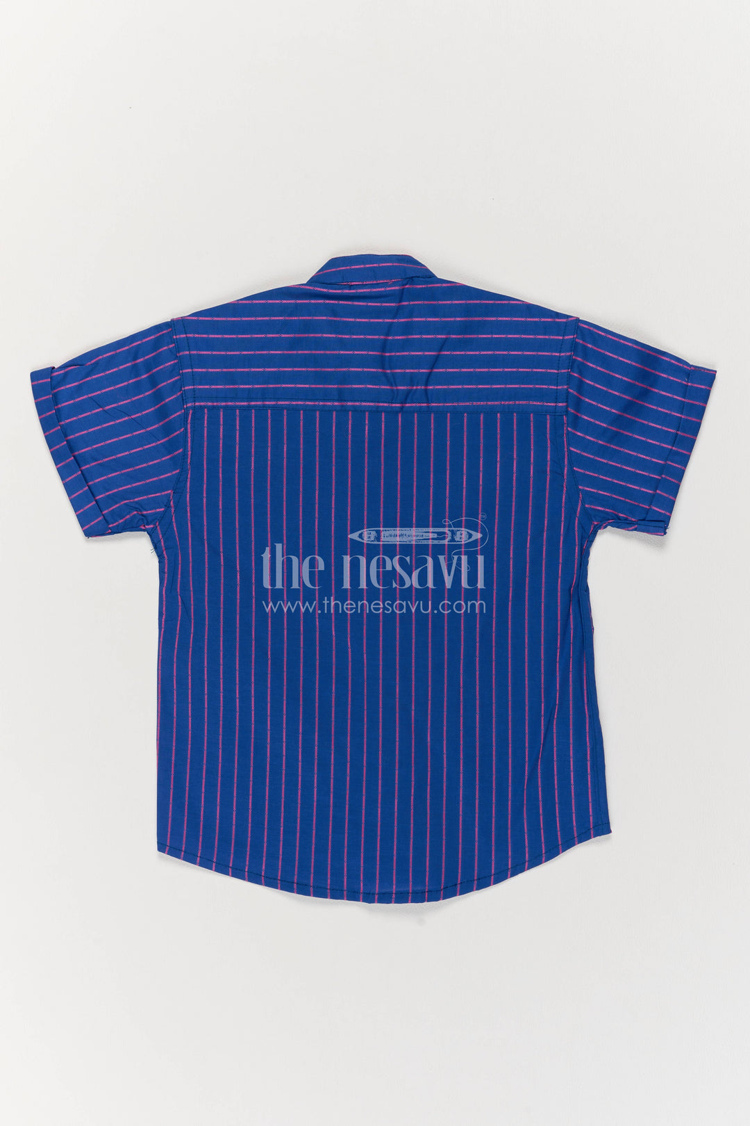 Boys Casual Shirt in Blue for Celebrations and Photos