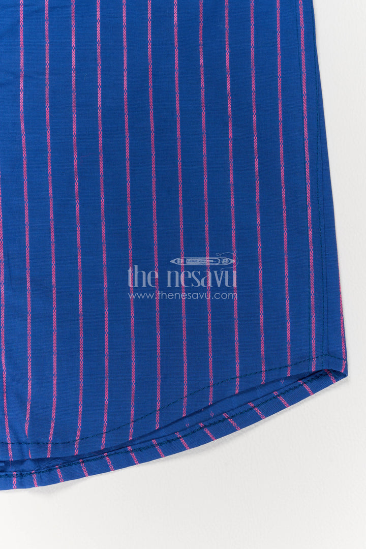 Boys Casual Shirt in Blue for Celebrations and Photos