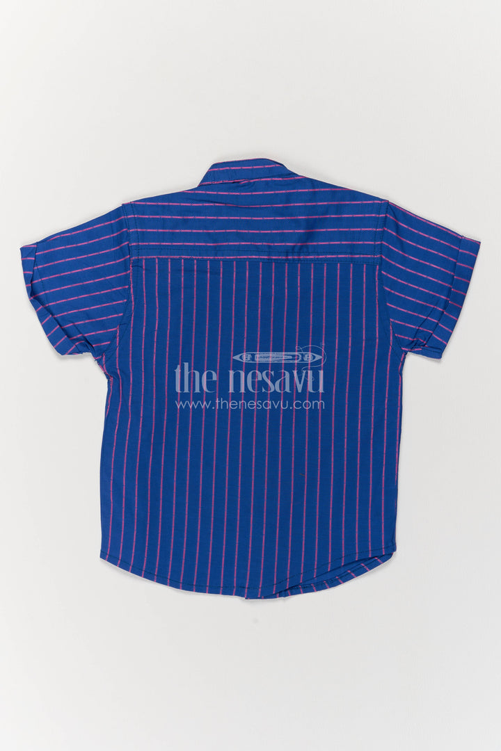 Boys Cotton Shirt with Smart Tailoring for Family Functions