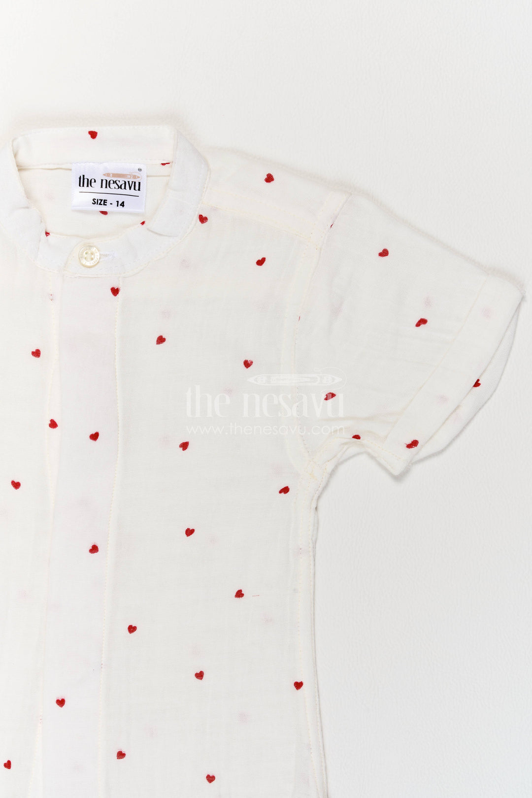 Boys Shirt for Kids in White with an Occasion Ready Finish