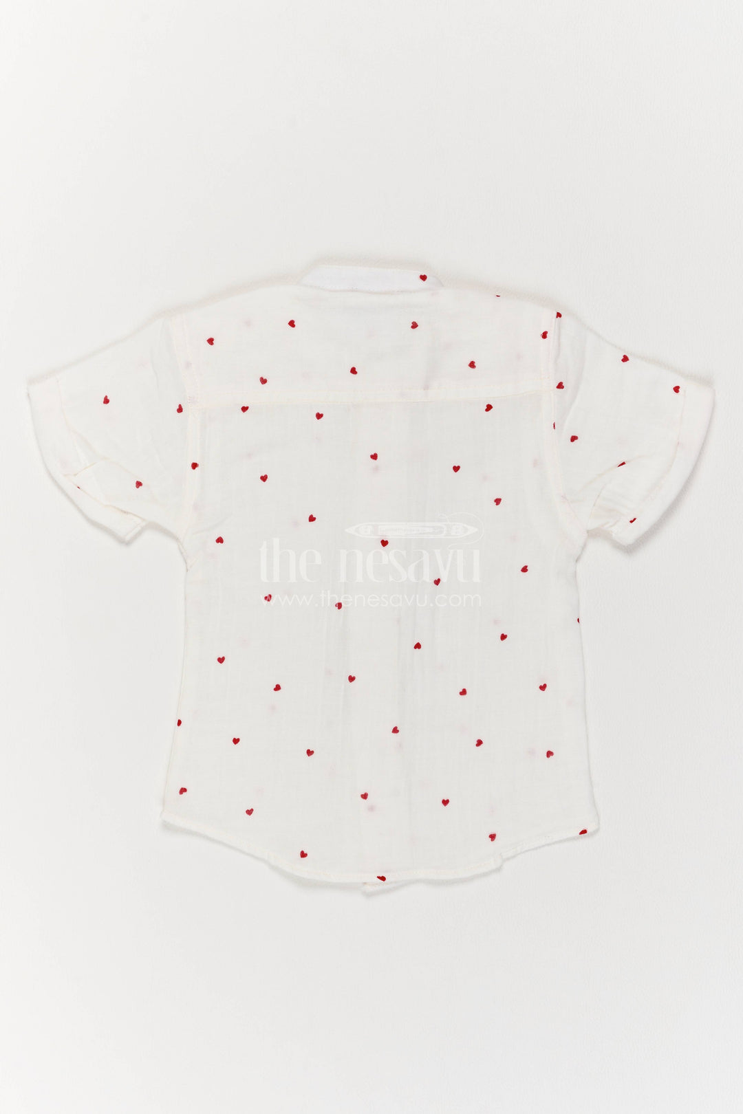 Boys Shirt for Kids in White with an Occasion Ready Finish
