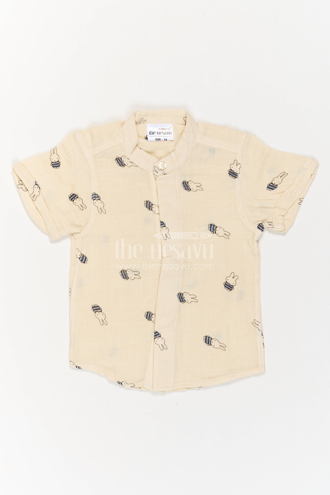 Boys Casual Shirt with Digital Print for Weddings and Parties