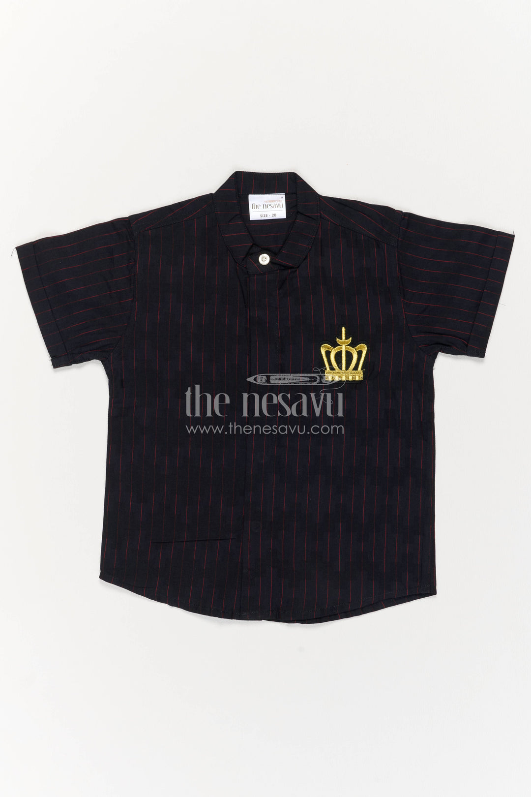 Boys Shirt for Kids with Smart Tailoring for Festive Occasions