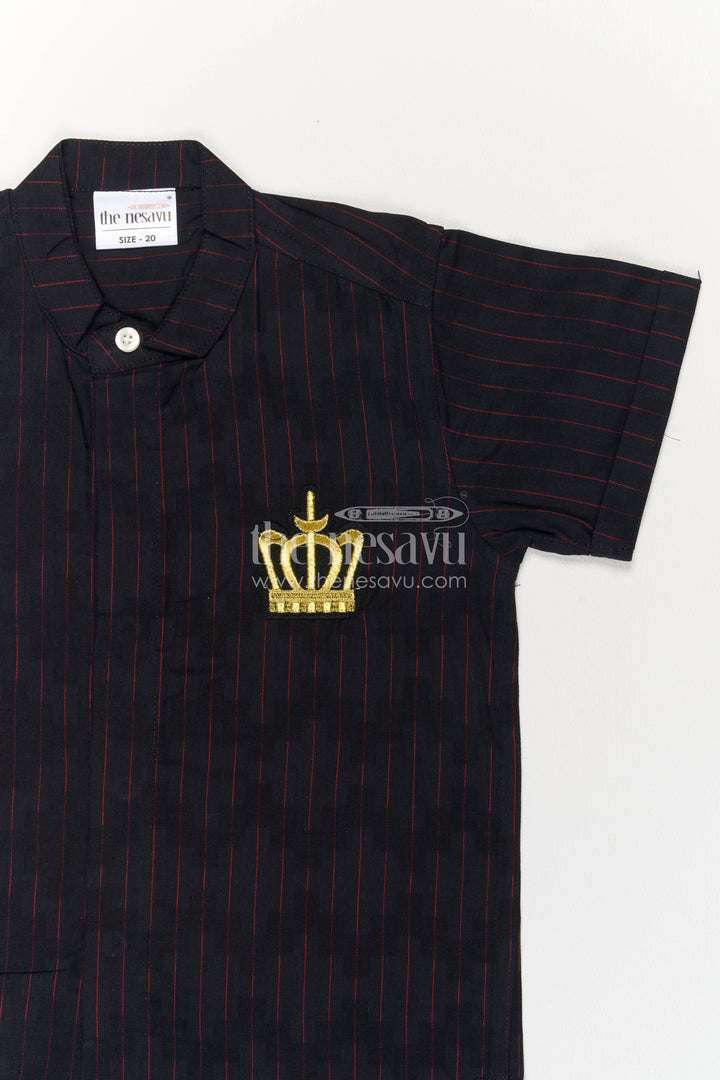 Boys Shirt for Kids with Smart Tailoring for Festive Occasions