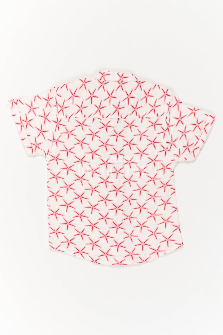 Boys Shirt for Kids with Digital Print for Festive Occasions