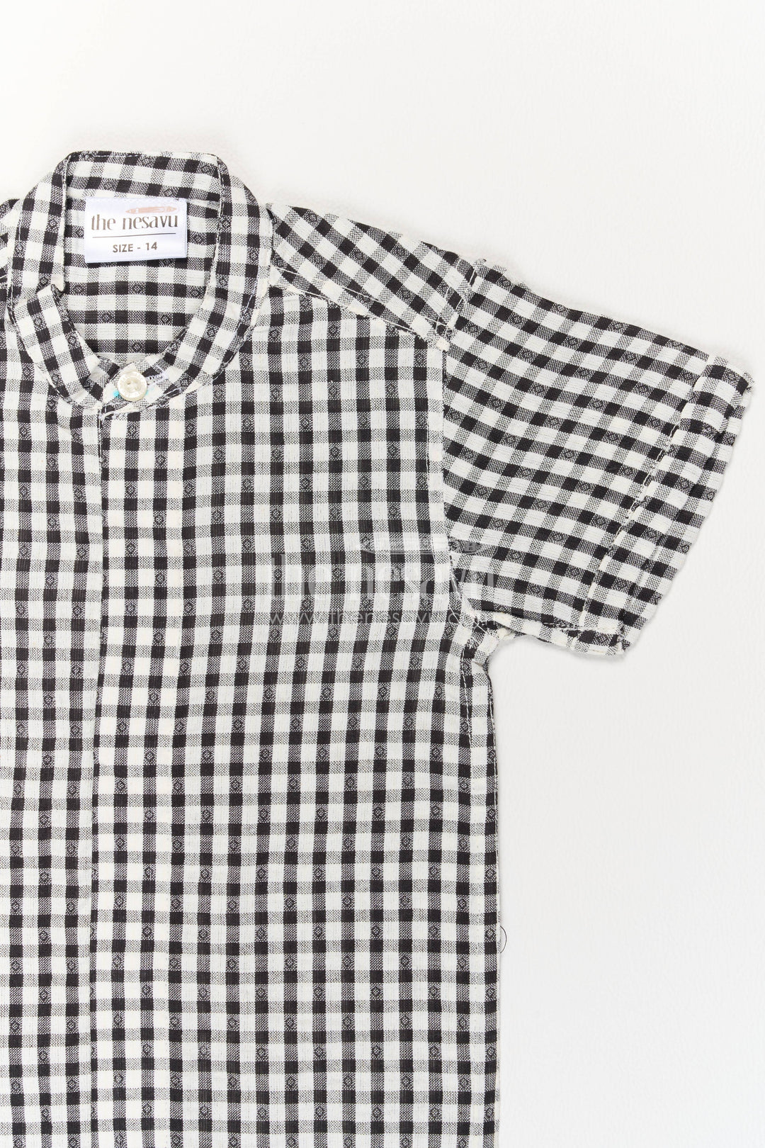 Boys Casual Shirt in Black for Celebrations and Photos