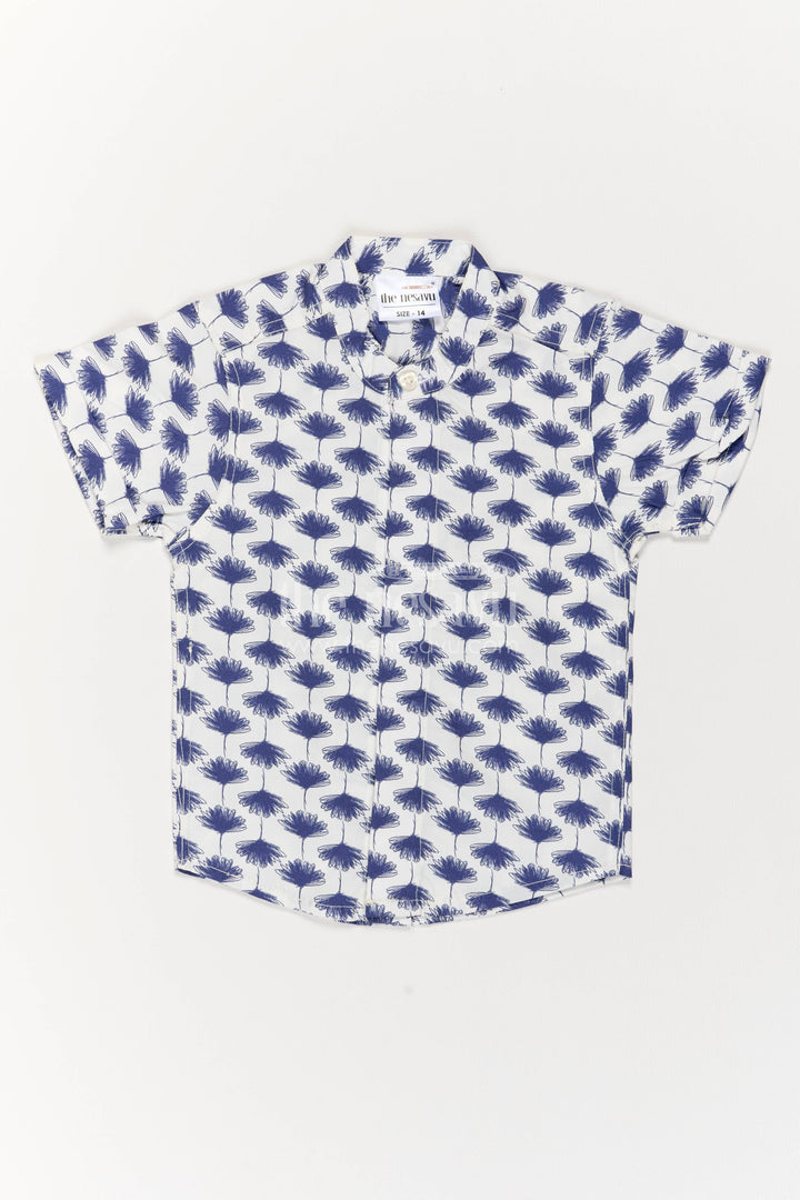 Boys Casual Shirt in Black for Festive Gatherings