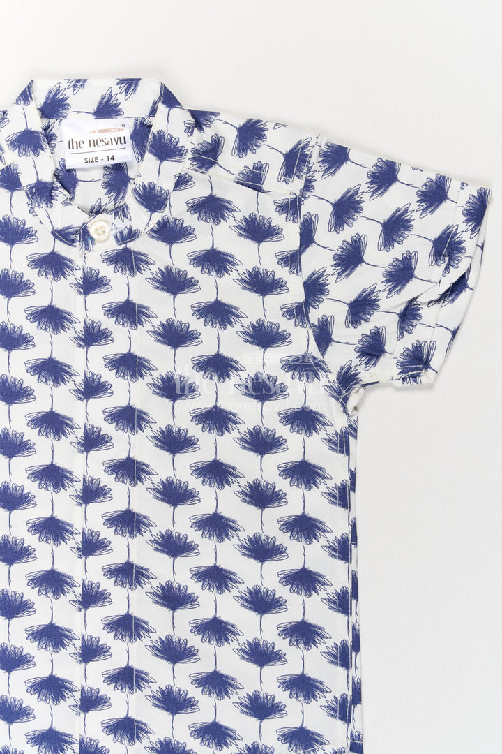 Boys Casual Shirt in Black for Festive Gatherings