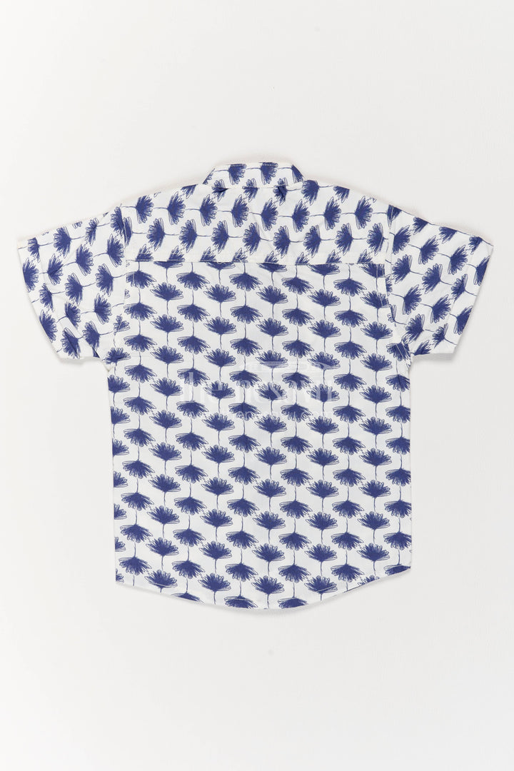 Boys Casual Shirt in Black for Festive Gatherings