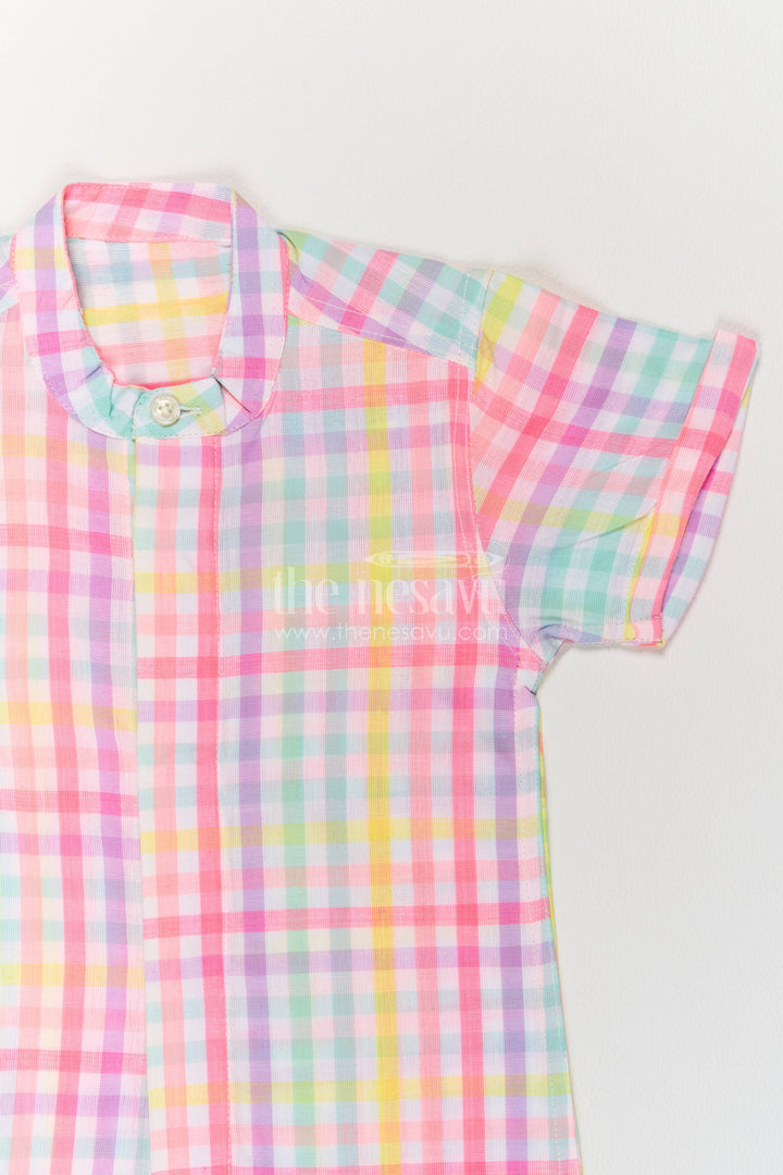 Boys Shirt for Kids in Multicolor with an Occasion Ready Finish