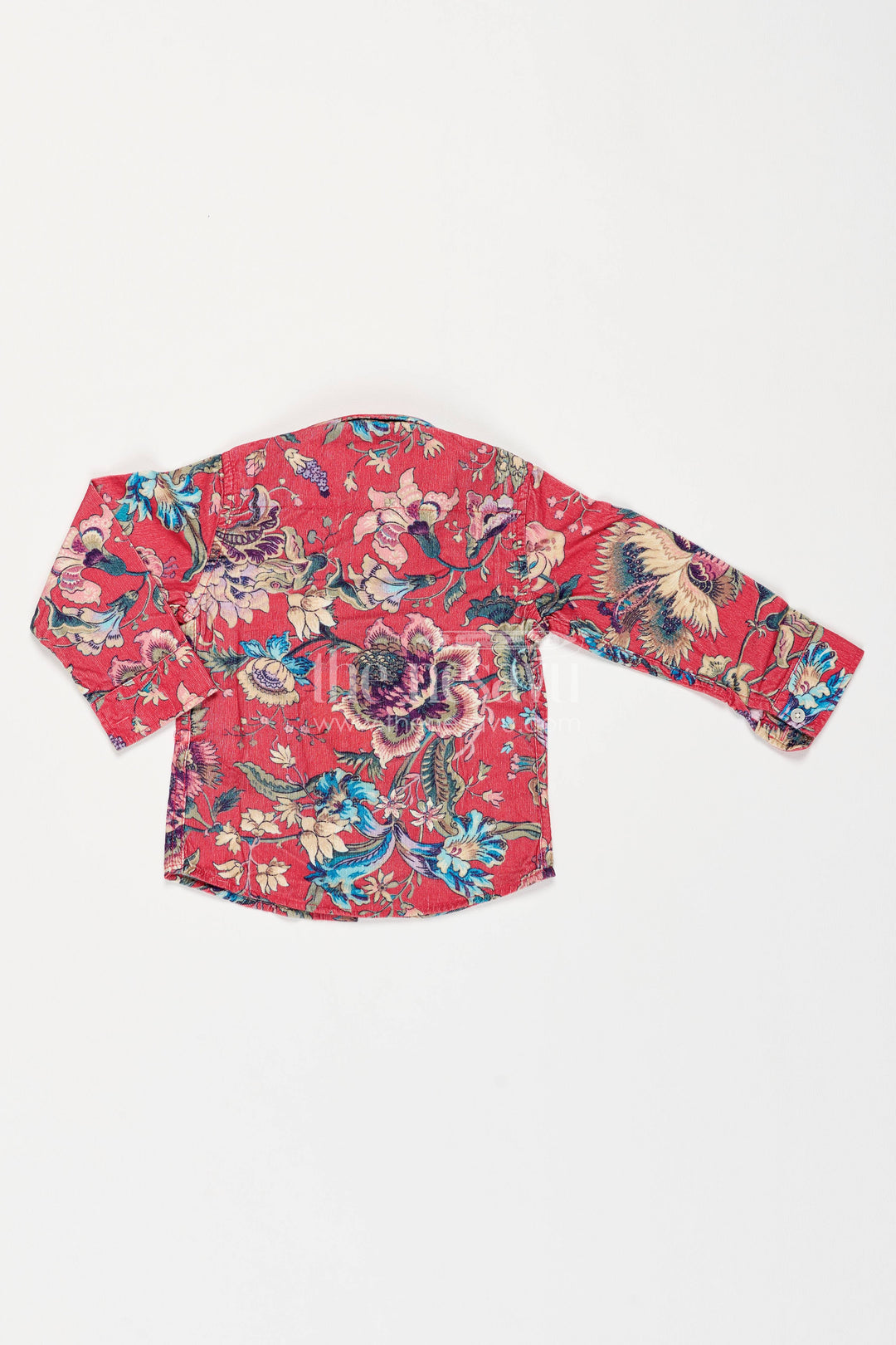 Boys Shirt for Kids in Red for Traditional Events