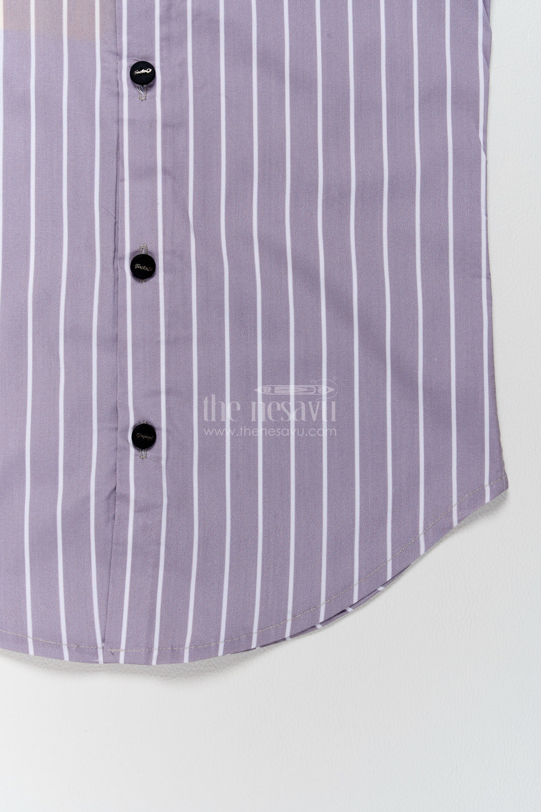 Boys Cotton Shirt in Grey for Portrait Days