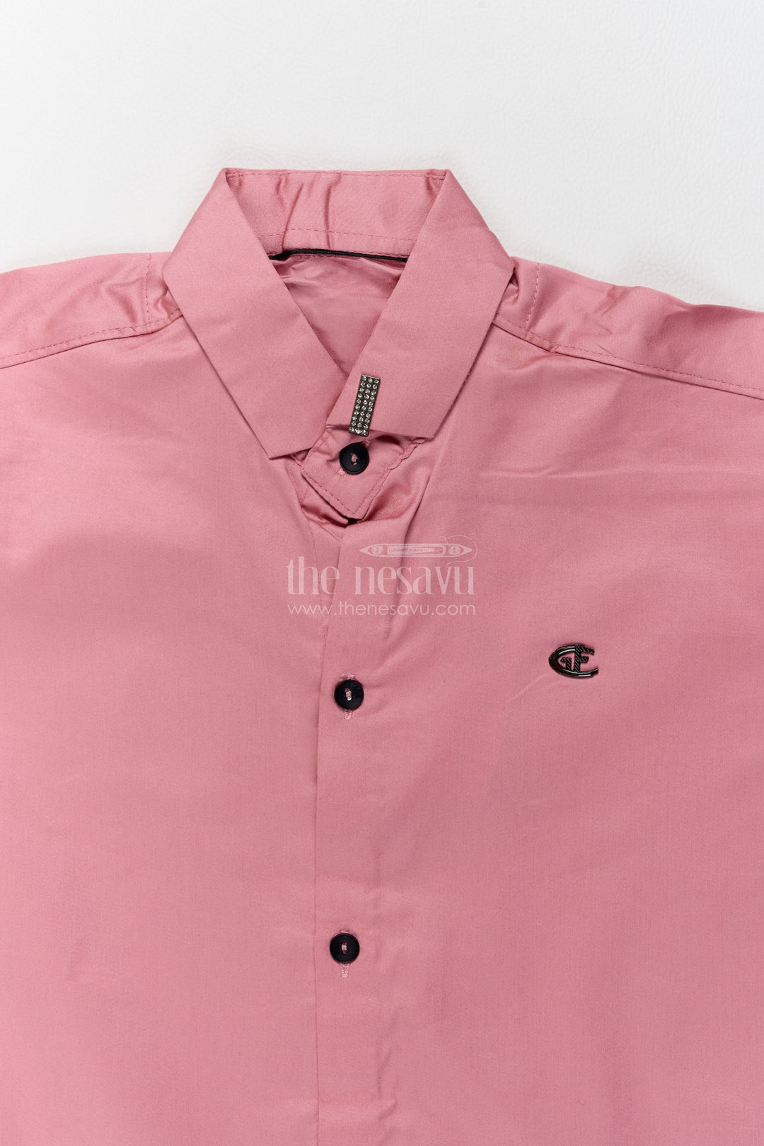 Boys Casual Shirt in Peach for Milestone Days