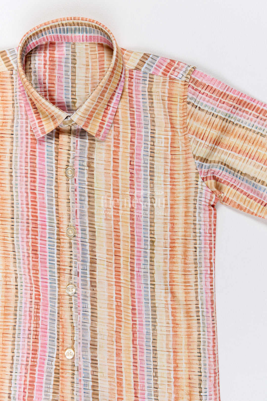 Boys Multicolour Checks Cotton Shirt