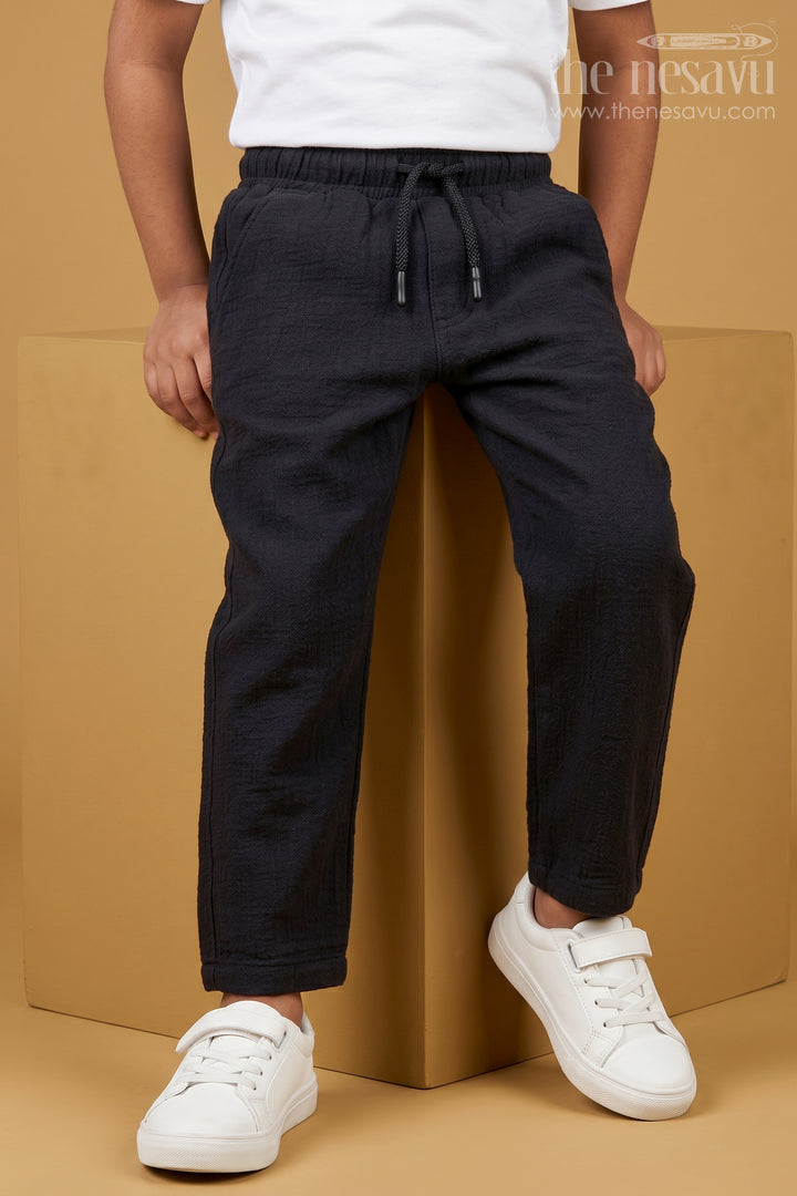 Boys Cotton Pants for School and Everyday Casual Wear