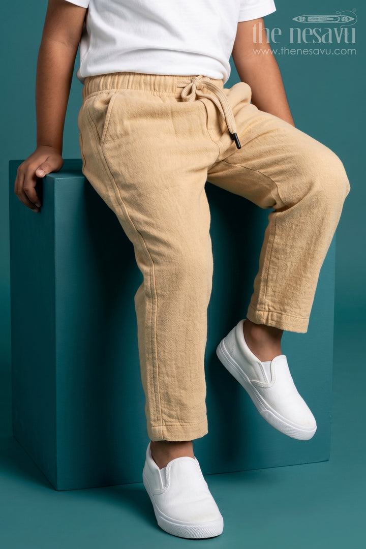 Boys Cotton Pants for Everyday Comfort and Casual Out