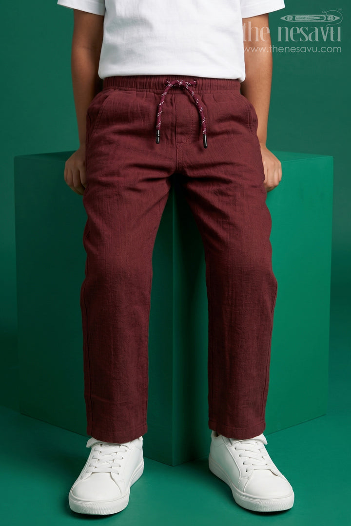 Boys Cotton Pants for Everyday Comfort
