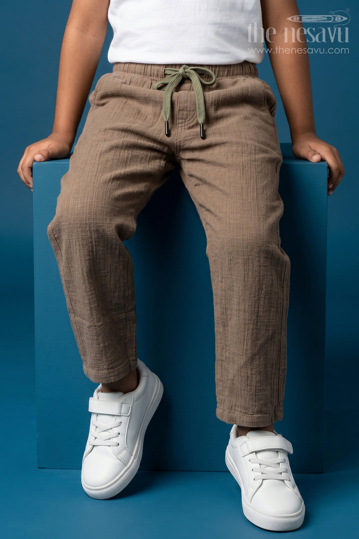 Boys Cotton Pants for Everyday Comfort and Playful Outings