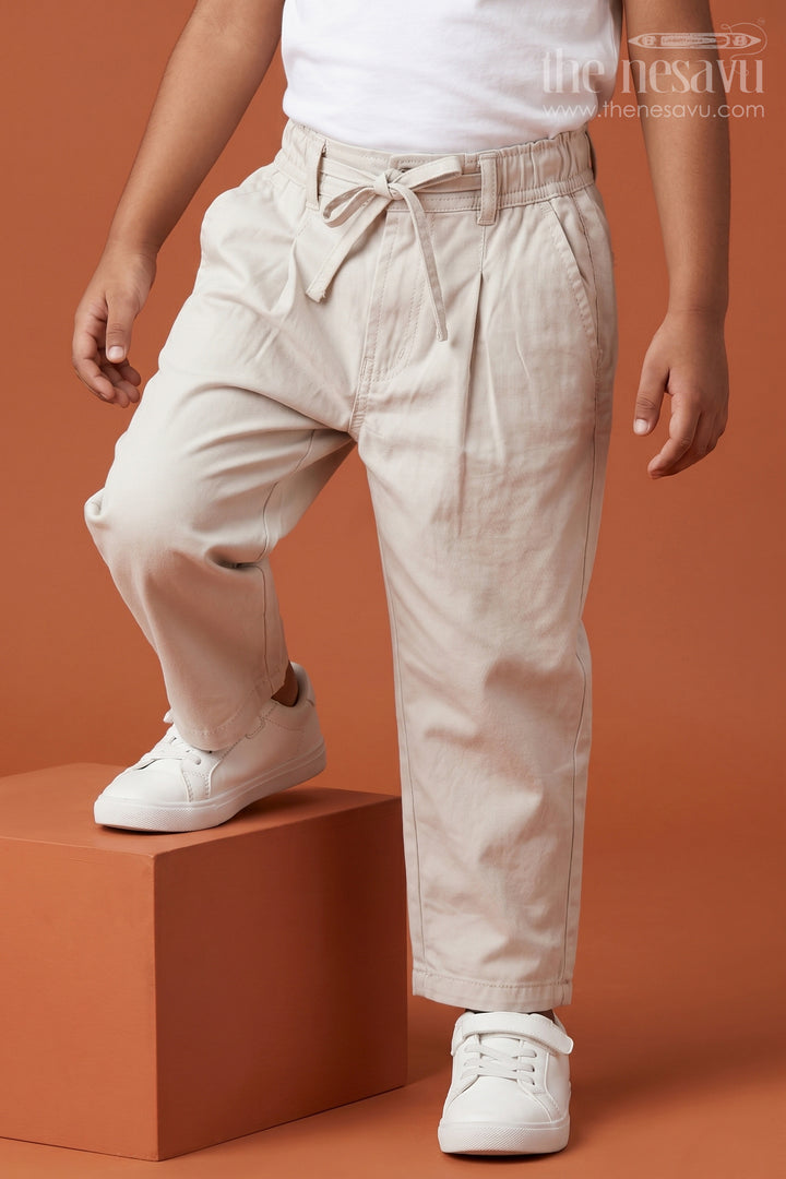 Boys Cotton Pants for School and Casual Plays
