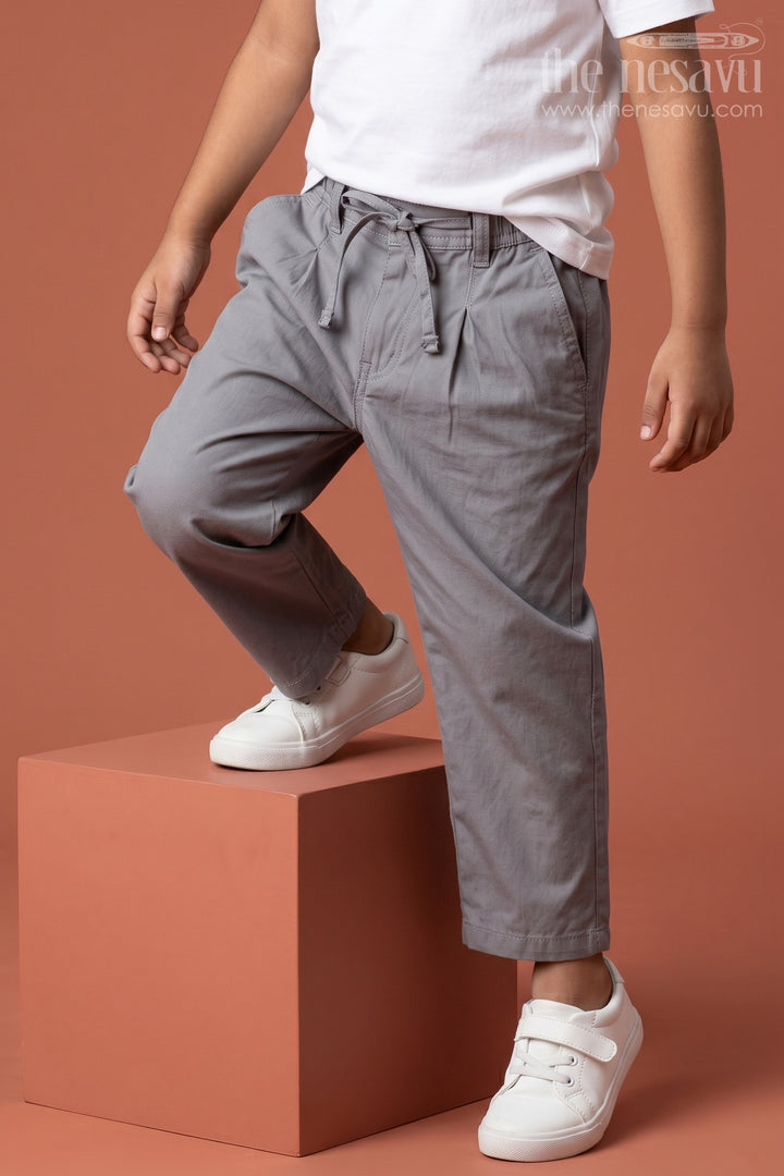 Boys Cotton Pants for School and Everyday Comfort