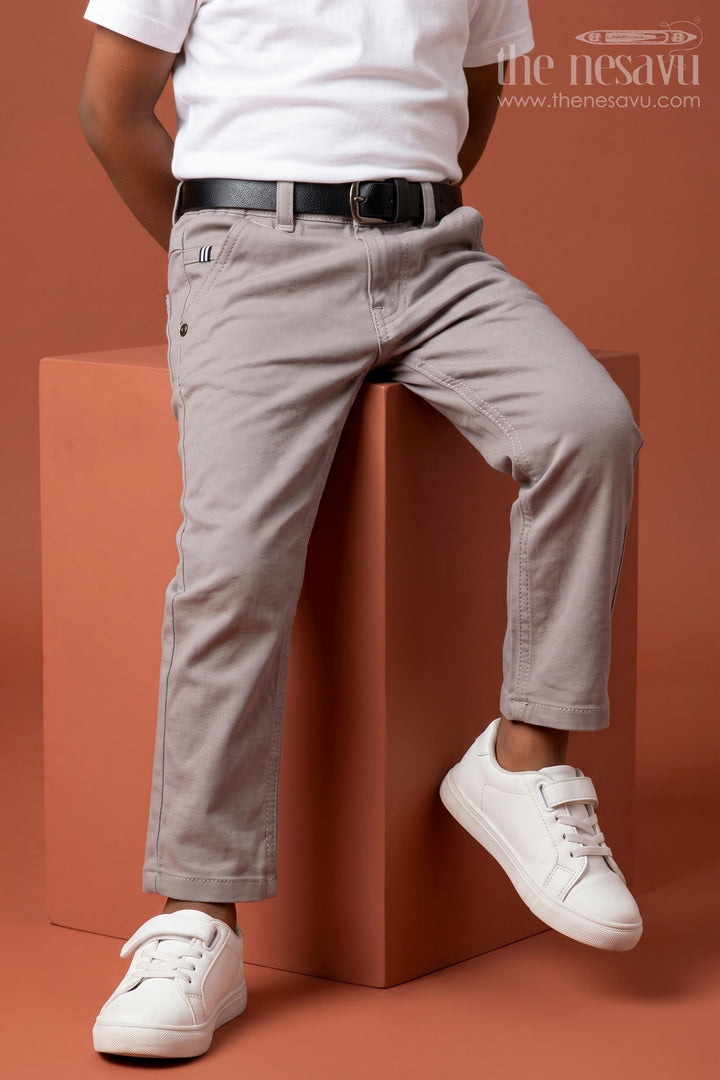 Boys Cotton Pants for School and Everyday Joyfull Events
