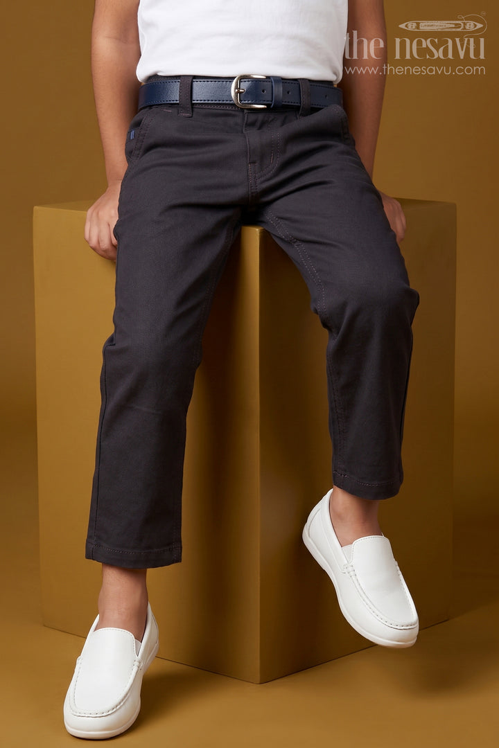 Boys Cotton Pants for School and Comfortable Everyday Wear