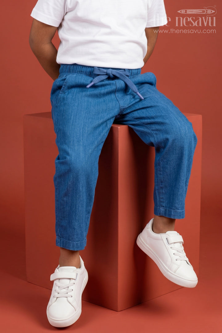 Boys Cotton Pants for School and Everyday Active Wear