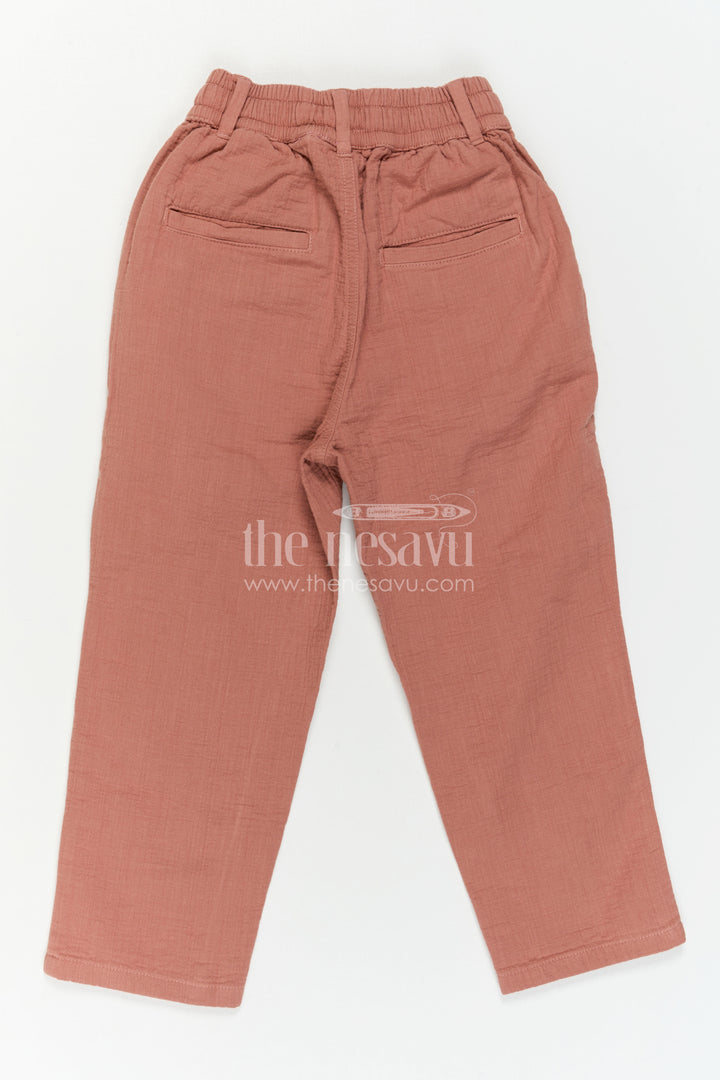 Boys Cotton Pants for Casual Wear and Everyday Comfort