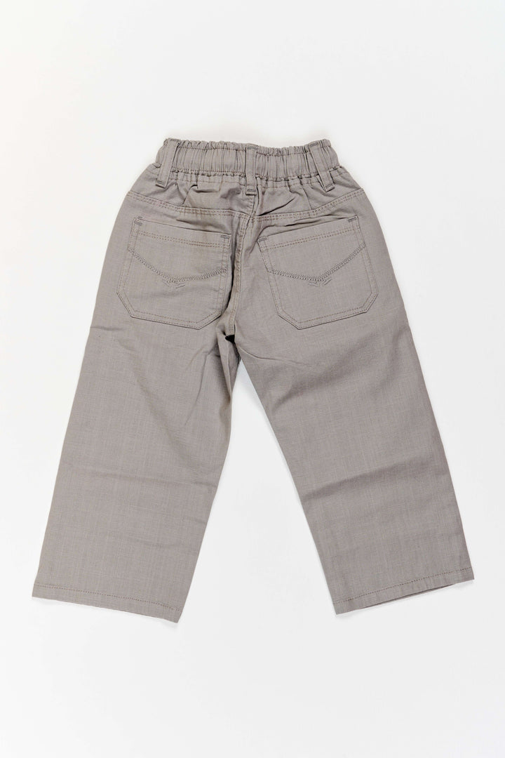 Boys Relaxed Cotton Pants for Travel Playdates and Everyday Outings