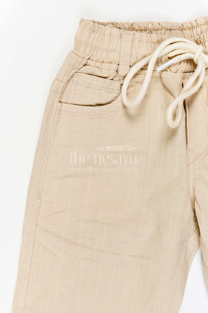 Boys Drawstring Pants for Family Outings Playtime and Daily Comfort