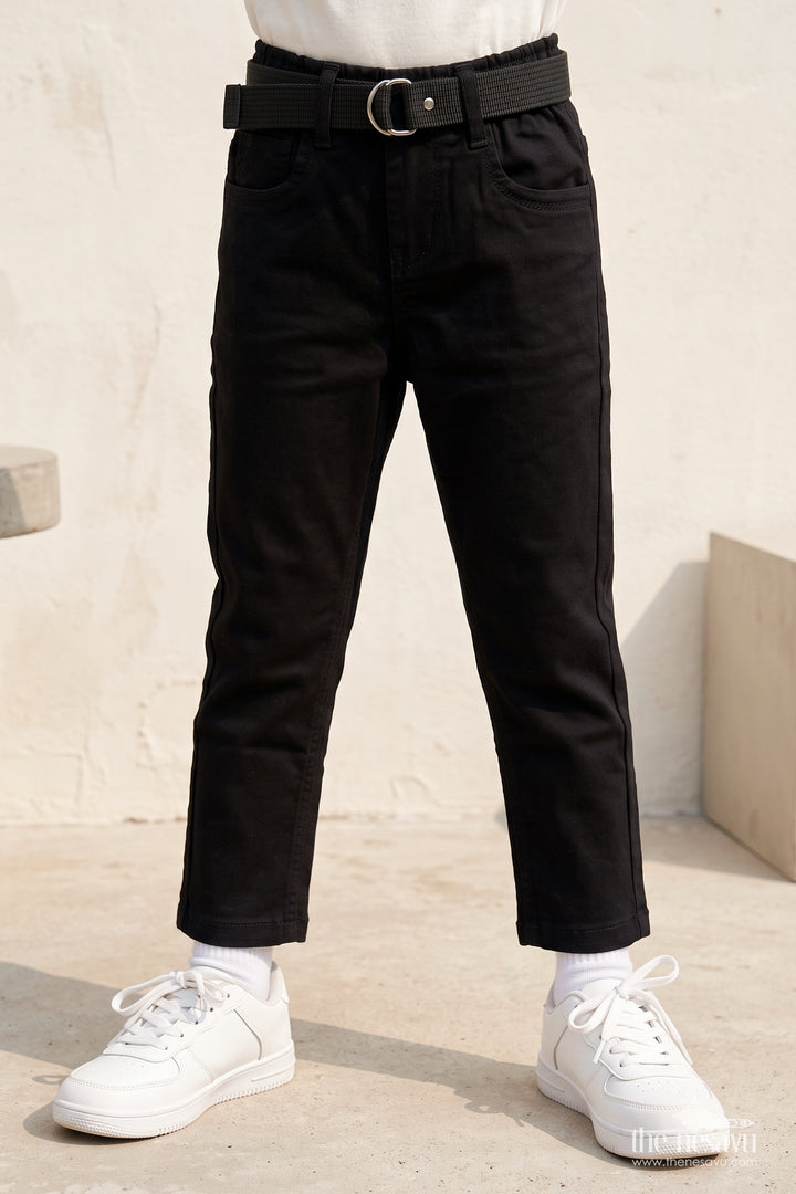 Boys Straight Fit Pants for Casual Events Travel and Weekend Styling