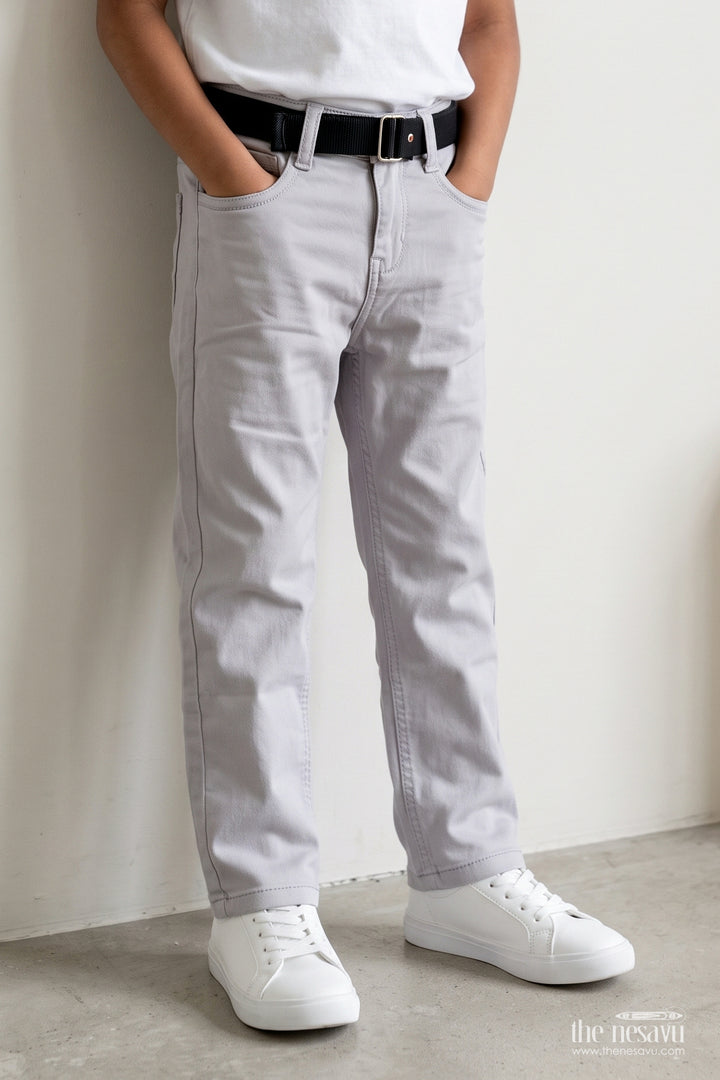 Boys Tailored Casual Pants for School Events Travel and Weekend Plans
