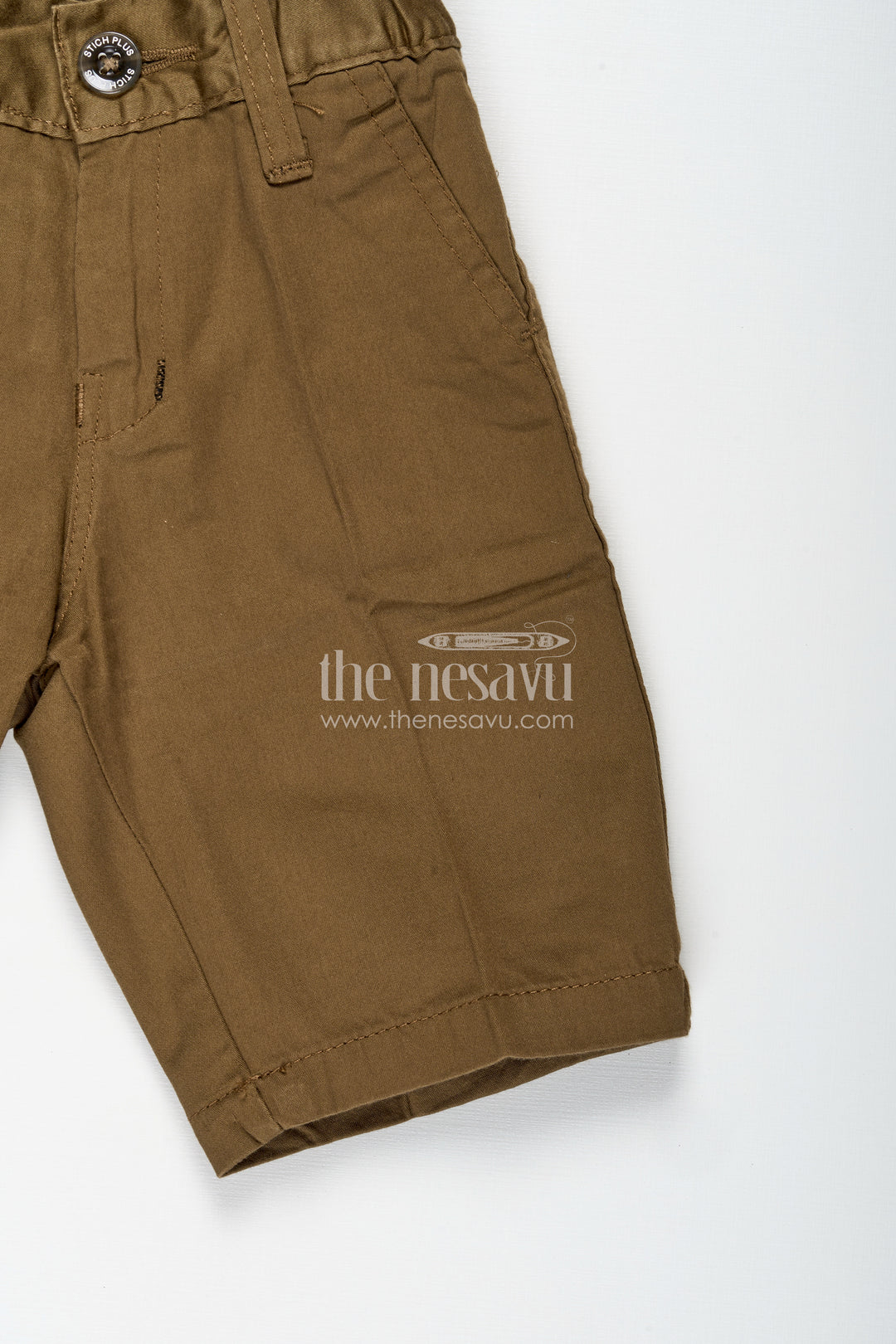 Boys Cotton Blend Tropical Shorts with Relaxed Fit and Smart Waistband for All Day Comfort