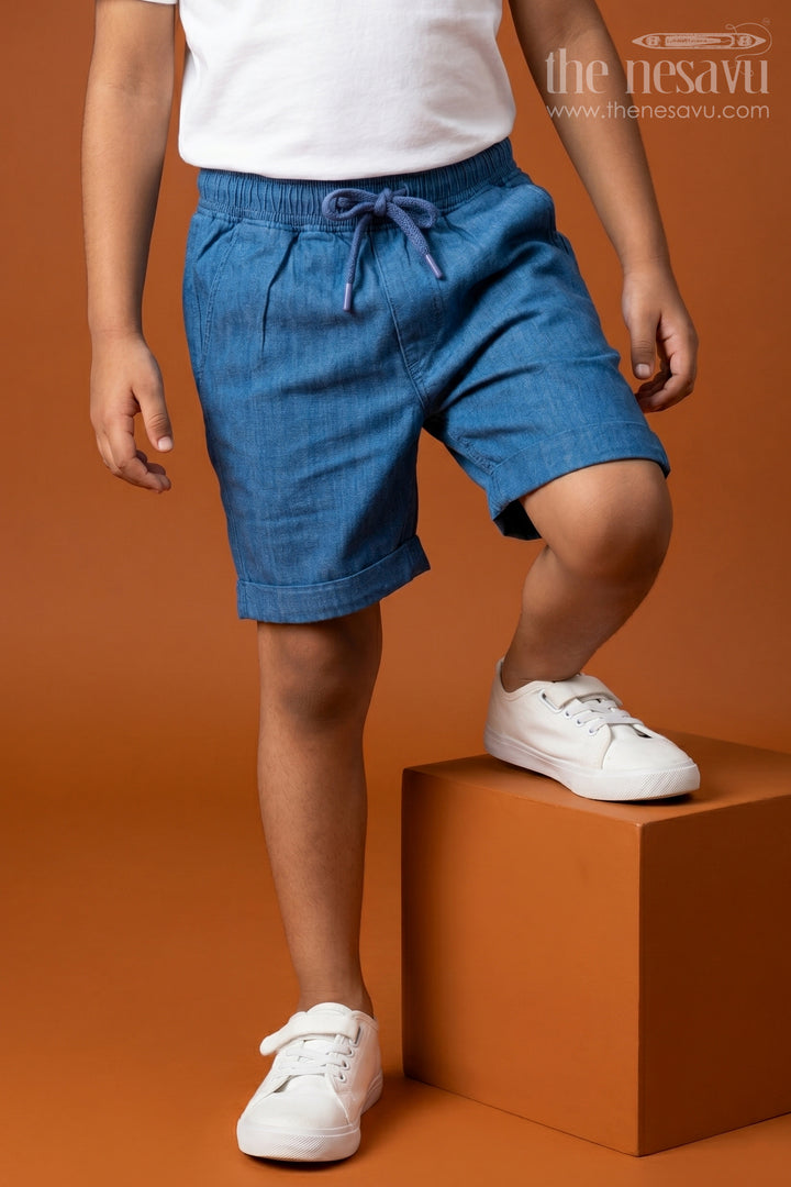 Boys Cotton Shorts for Playground Fun and Summer Daily Wear