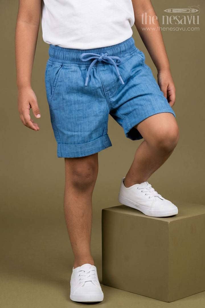 Boys Cotton Shorts for Sports Practice and Everyday Play