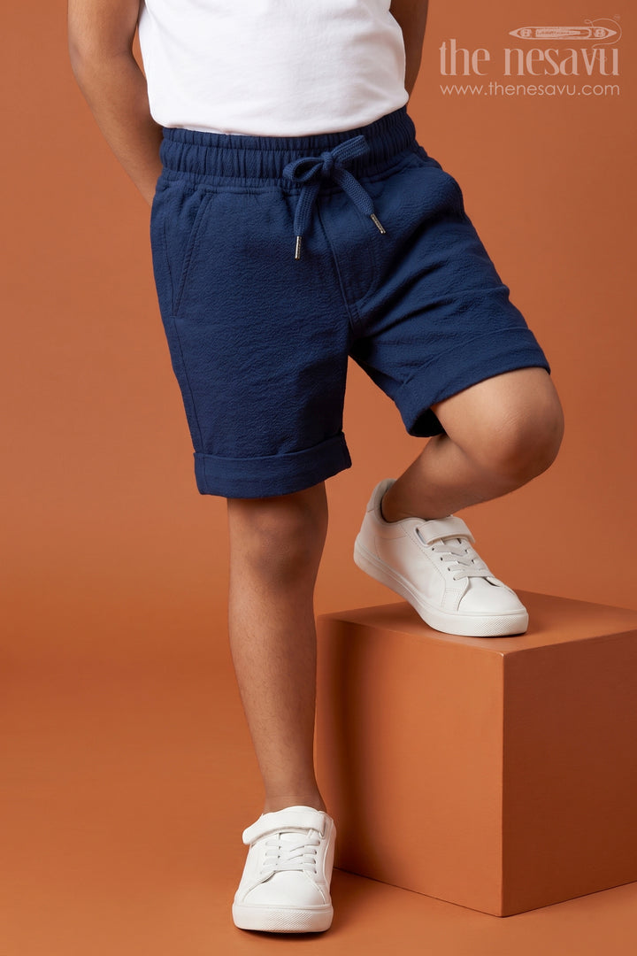 Boys Muslin Cotton Shorts for Active Play and Everyday Comfort