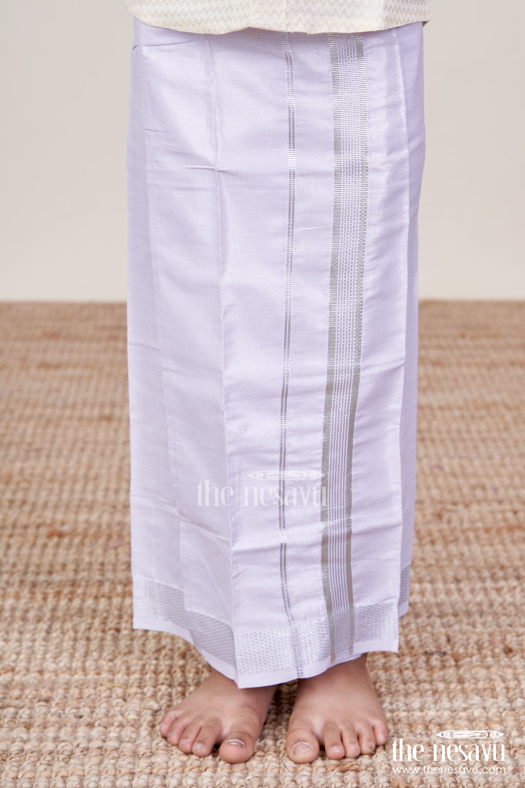 Boys Traditional Vesti for Casual Poojas and Family Rituals