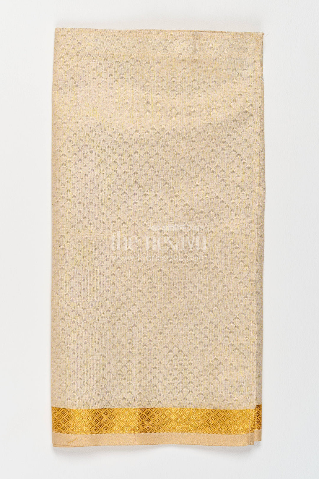 Veshti for Boys in Gold for Festive Gatherings