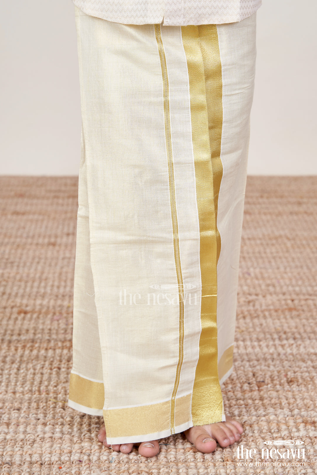 Boys Traditional Vesti for Family Rituals and Festive Wear