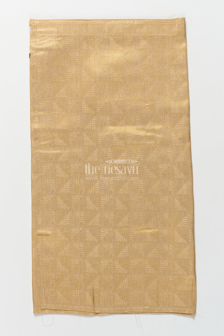 Boys embossed vesti for poojas and cultural family events