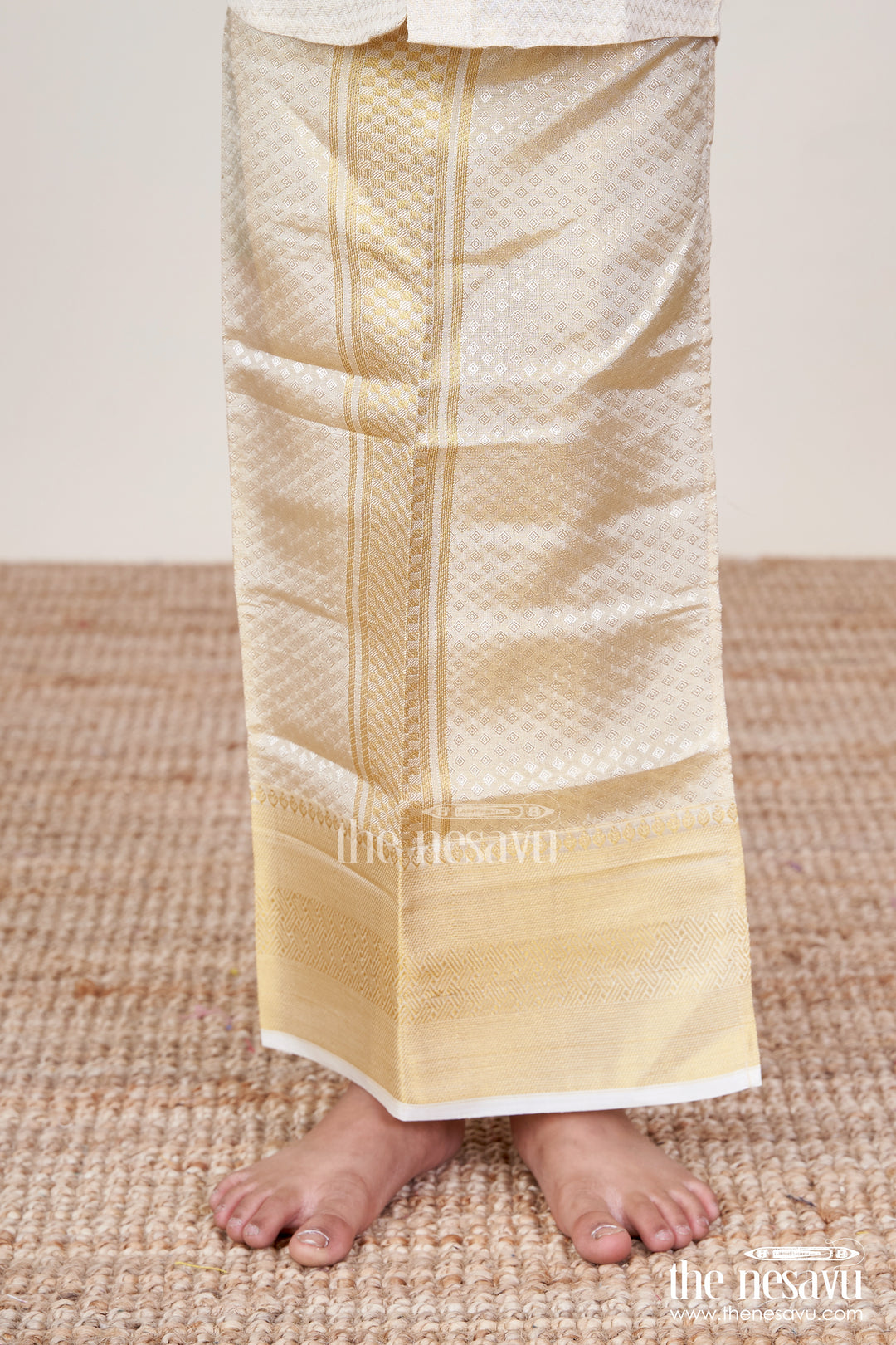 Boys Zari Vesti for Festive Occasions and Family Celebrations