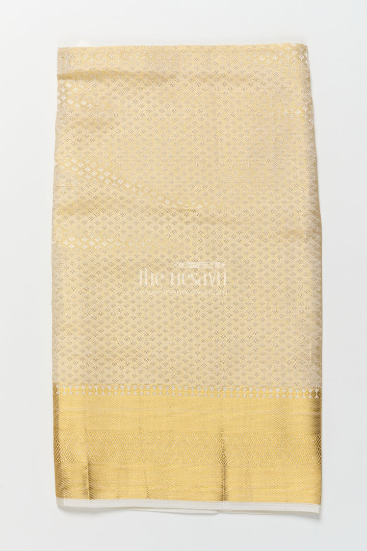Boys embossed vesti for traditional weddings and poojas