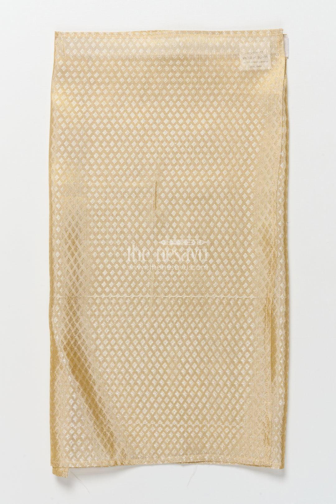 Boys embossed vesti for temple wear and cultural occasions